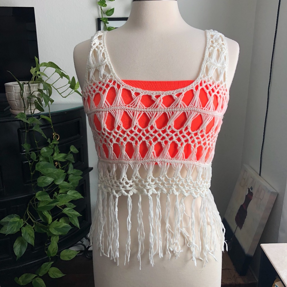 White Boho Top